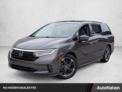 Pacific Pewter Metallic 2022 Honda Odyssey Elite
