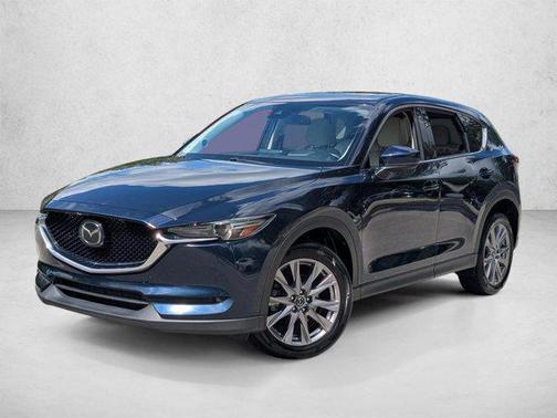 Deep Crystal Blue Mica 2019 Mazda CX-5 Grand Touring Reserve