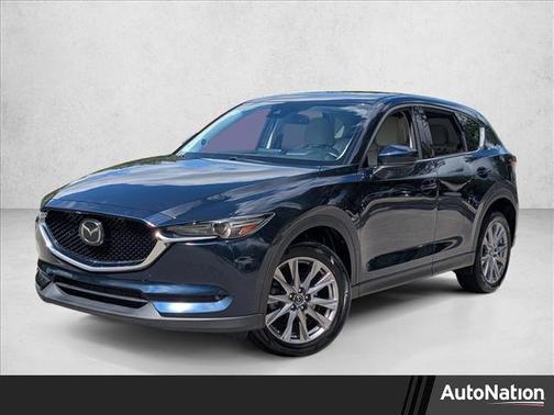 Deep Crystal Blue Mica 2019 Mazda CX-5 Grand Touring Reserve