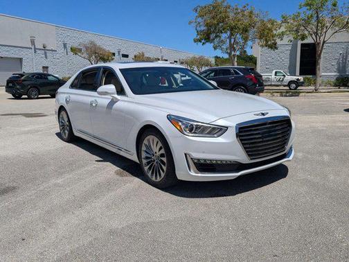 Casablanca White 2017 Genesis G90 Premium