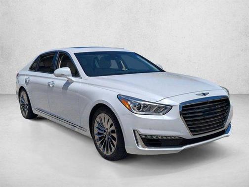 Casablanca White 2017 Genesis G90 Premium