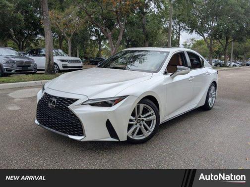 Eminent White Pearl 2023 Lexus IS 300 Base