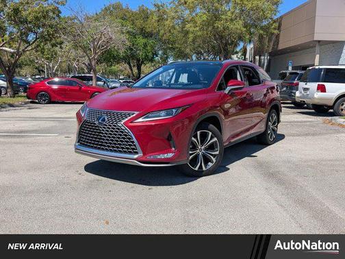 Matador Red Mica 2022 Lexus RX 450h Base