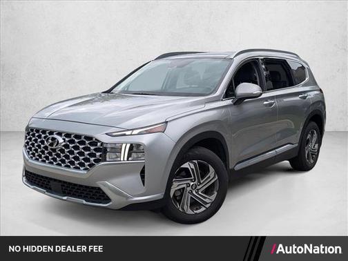 Shimmering Silver 2021 Hyundai SANTA FE SEL 2.4