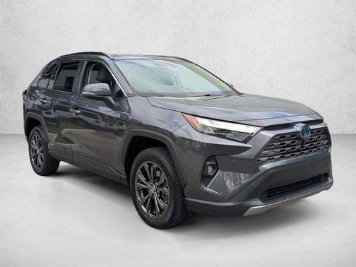Magnetic Gray Metallic 2024 Toyota RAV4 Hybrid SE