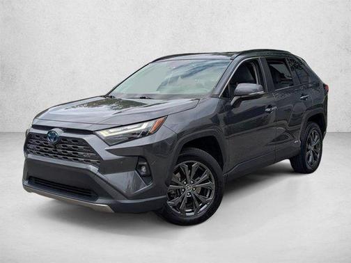 Magnetic Gray Metallic 2024 Toyota RAV4 Hybrid SE