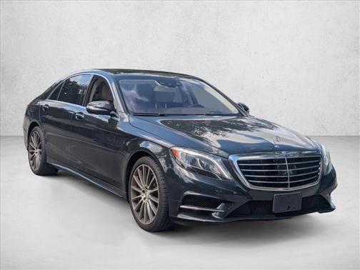 Anthracite Blue Metallic 2015 Mercedes-Benz S-Class 4MATIC
