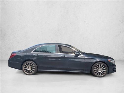 Anthracite Blue Metallic 2015 Mercedes-Benz S-Class 4MATIC