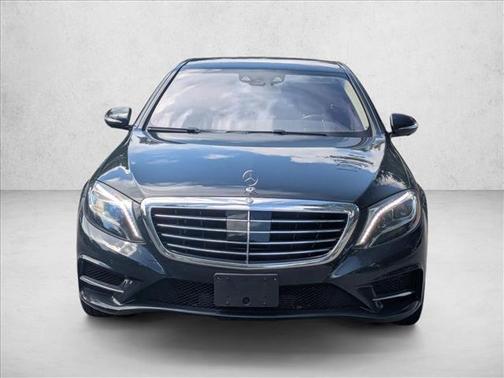 Anthracite Blue Metallic 2015 Mercedes-Benz S-Class 4MATIC