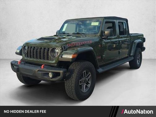 Sarge Green Clearcoat 2024 Jeep Gladiator Mojave X