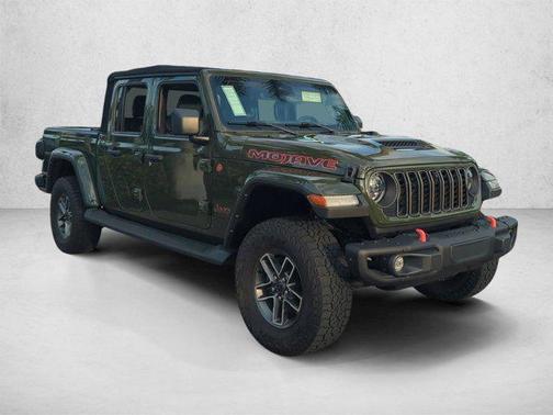 Sarge Green Clearcoat 2024 Jeep Gladiator Mojave X