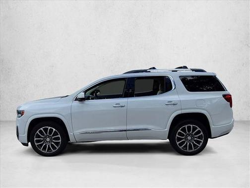 White Frost Tricoat 2021 GMC Acadia Denali