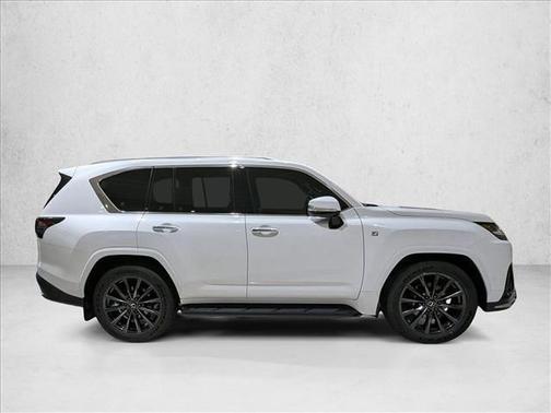 Ultra White 2026 Lexus LX 700h F SPORT Handling