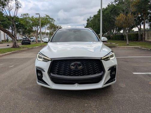 Radiant White 2023 INFINITI QX50 SPORT