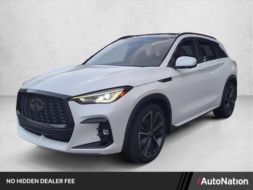 Radiant White 2023 INFINITI QX50 SPORT