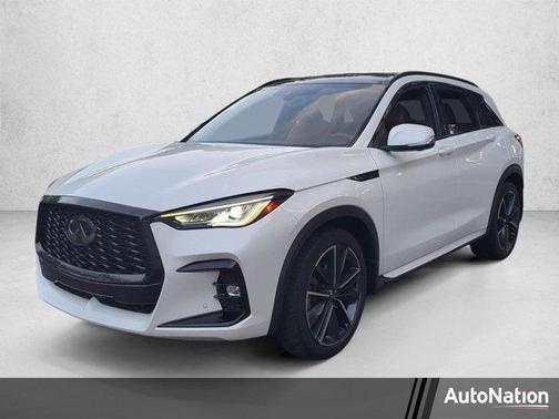 Radiant White 2023 INFINITI QX50 SPORT