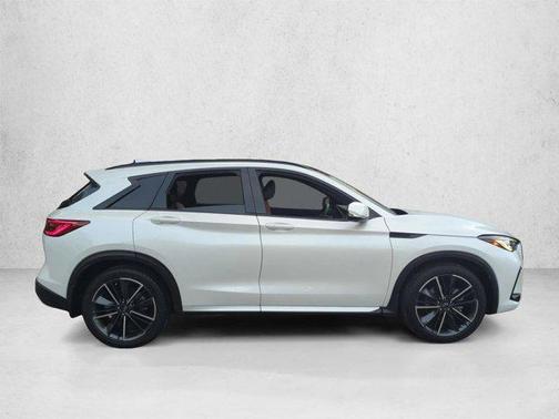 Radiant White 2023 INFINITI QX50 SPORT