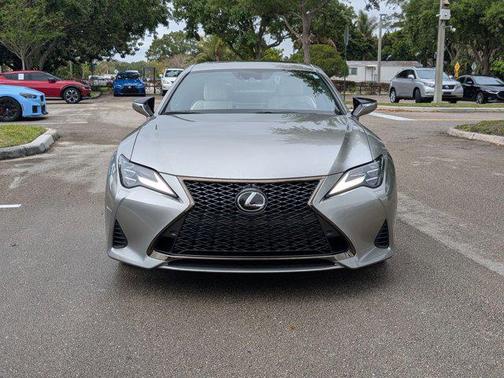 Atomic Silver 2024 Lexus RC 350 F Sport