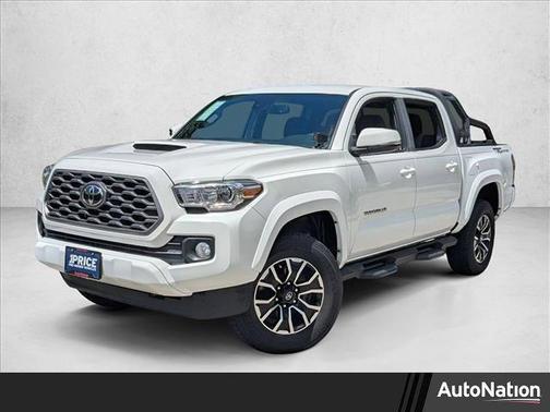 White 2022 Toyota Tacoma TRD Sport