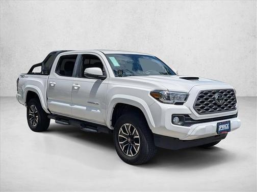 White 2022 Toyota Tacoma TRD Sport