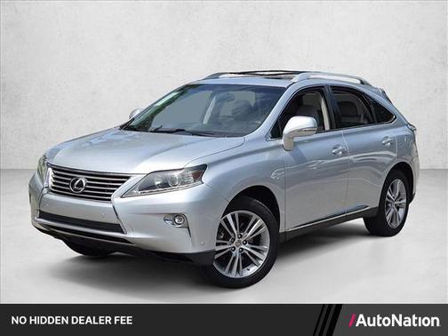 Silver Lining Metallic 2015 Lexus RX 350 Base