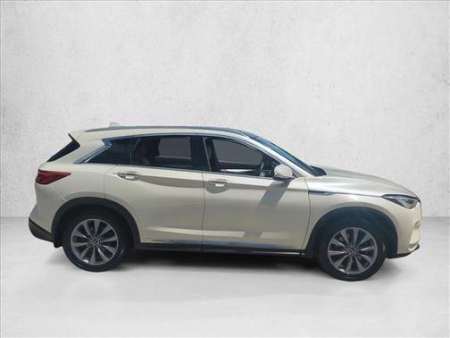 Majestic White 2019 INFINITI QX50 Luxe