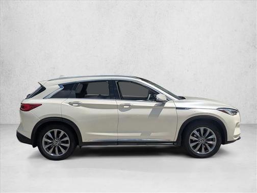 Majestic White 2019 INFINITI QX50 Luxe