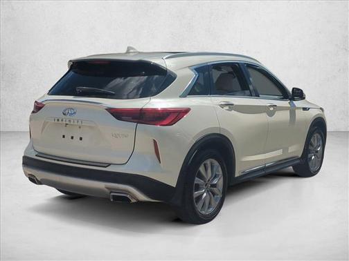 Majestic White 2019 INFINITI QX50 Luxe
