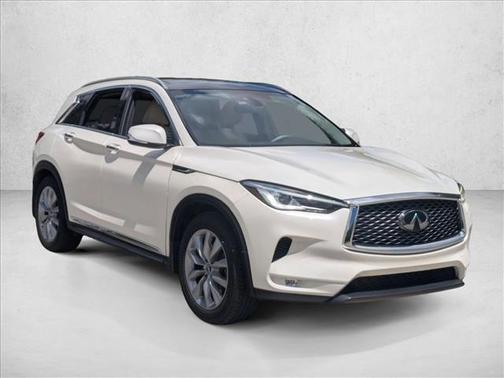 Majestic White 2019 INFINITI QX50 Luxe