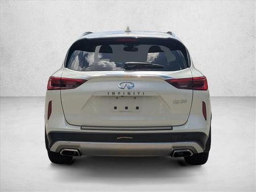 Majestic White 2019 INFINITI QX50 Luxe