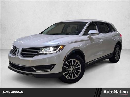 White Platinum Metallic Tri-Coat 2016 Lincoln MKX Select