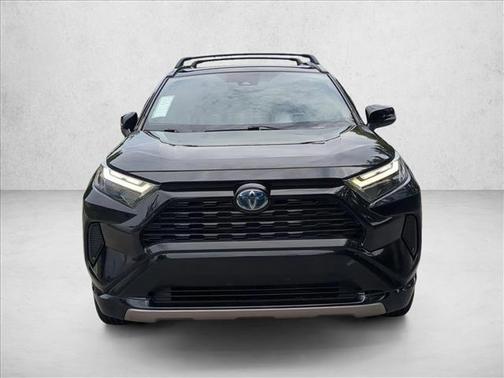 Midnight Black Metallic 2022 Toyota RAV4 Hybrid SE