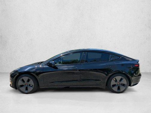 Solid Black 2021 Tesla Model 3 Standard Range Plus