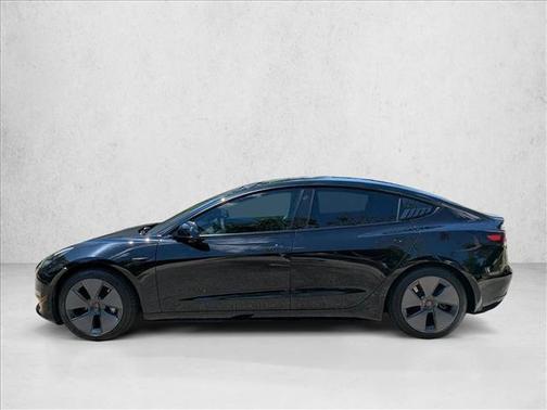 Solid Black 2021 Tesla Model 3 Standard Range Plus