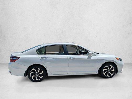 White Orchid Pearl 2017 Honda Accord EX-L w/Navigation & Honda Sensing