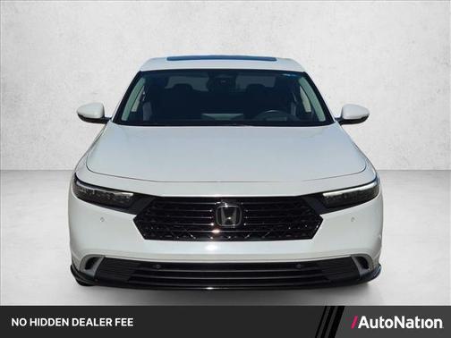 Platinum White Pearl 2024 Honda Accord Hybrid Touring