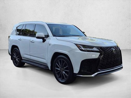 Ultra White 2026 Lexus LX 600 F SPORT HANDLING