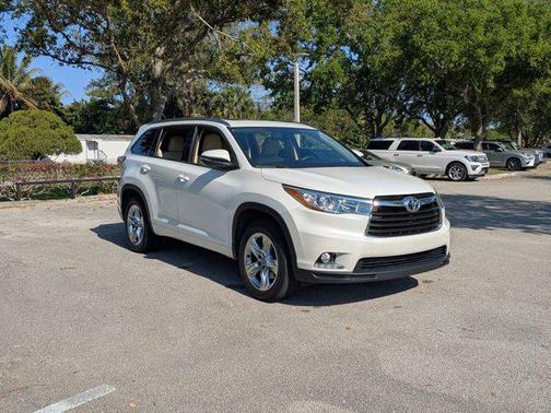 Blizzard Pearl 2016 Toyota Highlander Limited