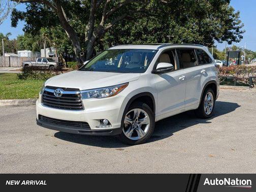 Blizzard Pearl 2016 Toyota Highlander Limited
