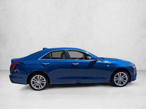 Wave Metallic 2022 Cadillac CT4 Luxury