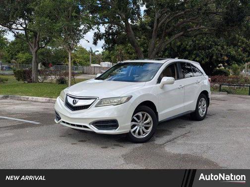 White Diamond Pearl 2016 Acura RDX Technology Package