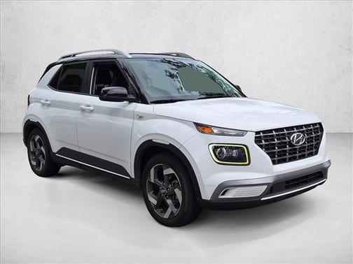 Lunar White 2023 Hyundai VENUE Limited