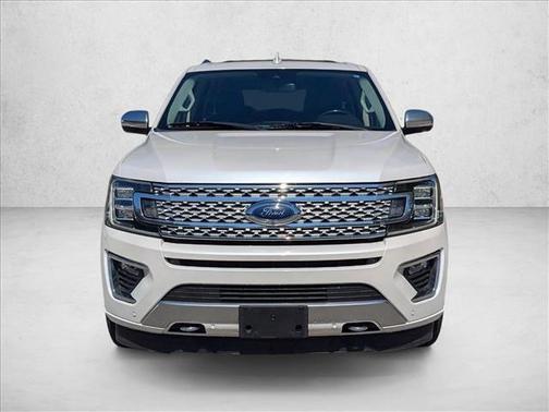 White Platinum Metallic Tri-Coat 2019 Ford Expedition Max Platinum