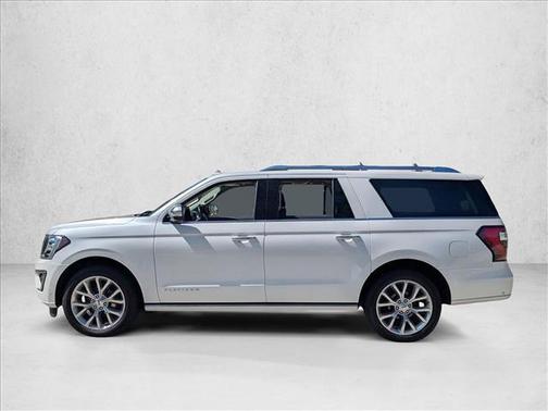 White Platinum Metallic Tri-Coat 2019 Ford Expedition Max Platinum