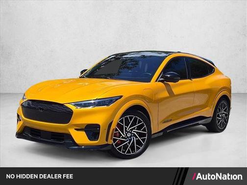Cyber Orange Metallic Tricoat 2022 Ford Mustang Mach-E GT