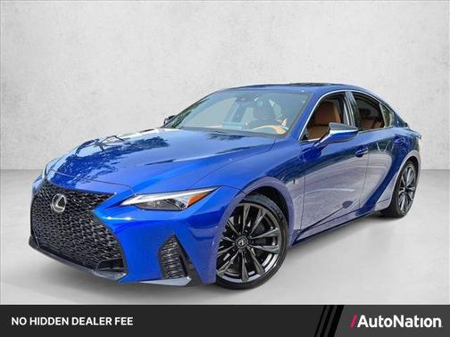 Ultrasonic Blue 2.0 2025 Lexus IS 350 Base