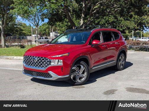 Calypso Red 2022 Hyundai SANTA FE SEL 2.4