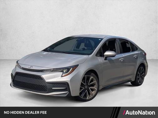 Classic Silver Metallic 2021 Toyota Corolla SE