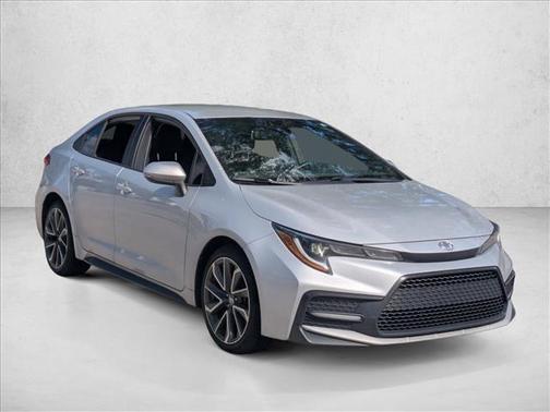 Classic Silver Metallic 2021 Toyota Corolla SE