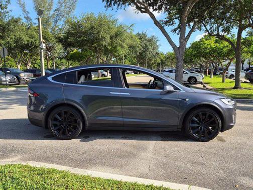 Midnight Silver Metallic 2020 Tesla Model X Long Range Plus Dual Motor All-Wheel Drive